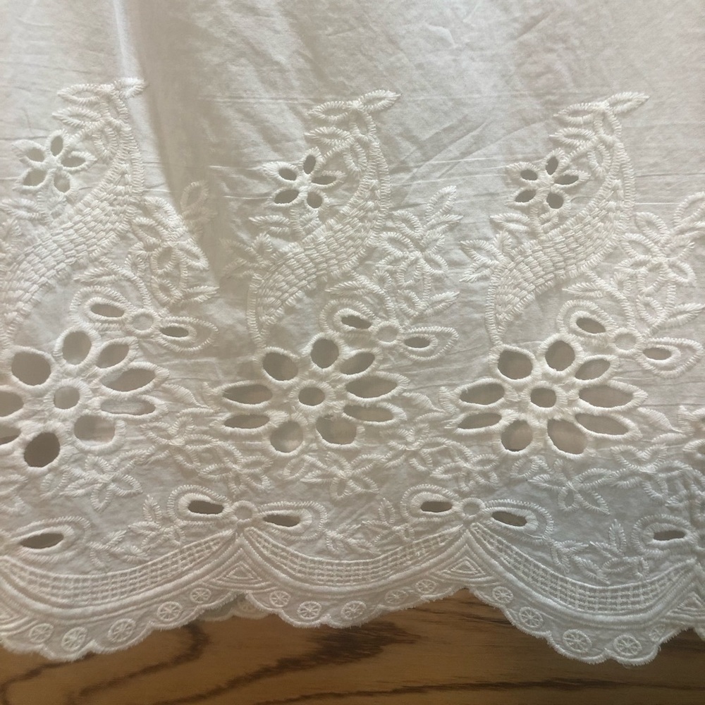 White cotton Lacey dress - Picture 5 of 5
